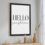 Wall art in frame Arbiel with digital print 33x1.5x48cm - Слика 2