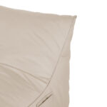 Professional Bean bag lounger Otenda in beige color 67x110x65cm - Image 4