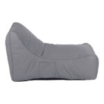 Professional bean bag lounger Otenda in anthracite color 67x110x65cm - Image 2