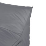 Professional bean bag lounger Otenda in anthracite color 67x110x65cm - Image 4