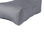Professional bean bag lounger Otenda in anthracite color 67x110x65cm - Image 5