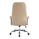 Manager office chair Derjio beige pu 68x66x115cm - Image 5