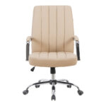 Mido pu cappuccino manager's office chair 58x71x100-106cm - Image 4