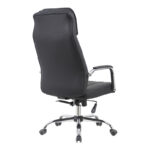 Morales pu black manager's office chair 60x70x118-124cm - Image 2