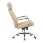 Morales pu cappuccino manager's office chair 60x70x118-124cm - Image 4