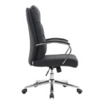 Director's office chair Normie pu black 58x65x103-111cm - Image 3