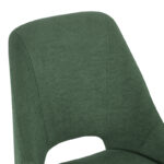 Chair Initiate fabric green-black metal leg 48x57x85cm - Image 5