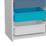 Cabinet with baskets Toily multicolor 45x30x75cm - Image 4