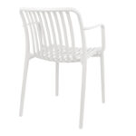 Armchair Zoi pp in white shade 55.5x57.5x79 - Слика 2