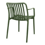 Armchair Zoi pp in dark green shade 55.5x57.5x79cm - Image 2