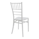 Tiffany Ι pp chair in white shade 38.5x46.5x87cm - Image 2