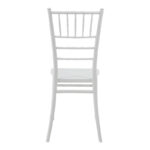 Tiffany Ι pp chair in white shade 38.5x46.5x87cm - Image 5