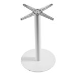 Jefry metal table base in white shade D48x73cm - Image 2