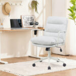 Kreno PES executive office chair in grey shade 56x67x89-97cm - Image 2