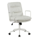 Kreno PES executive office chair in grey shade 56x67x89-97cm