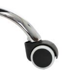 Mavel PU executive office chair in black shade 55x62x100-110cm - Image 6