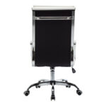 Mavel PU executive office chair in white shade 55x62x100-110cm - Image 6