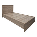 Athos bed in sonoma shade 90x190cm - Image 3