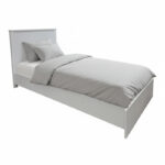 Athos bed in white shade 90x190cm