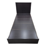 Athos bed in wenge shade 90x190cm - Image 4