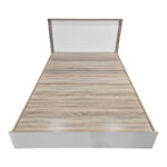 Athos bed in sonoma-white shade 140x200 cm - Image 4