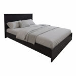 Athos bed in wenge shade 140x200 cm