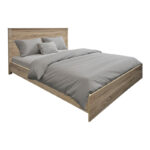 Athos bed in sonoma shade 160x200 cm