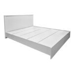 Athos bed in white shade 160x200 cm - Image 3