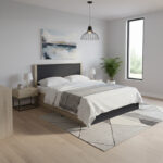 Athos bed in sonoma -anthracite shade 160x200 cm - Image 2