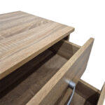 Athos bedside tables in sonoma shade 48x40x41.5cm - Image 5