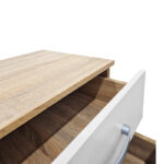 Athos bedside tables in sonoma-white shade 48x40x41.5cm - Image 5