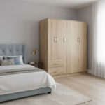 AthosI  five-door wardrobe sonoma 170x42x180cm