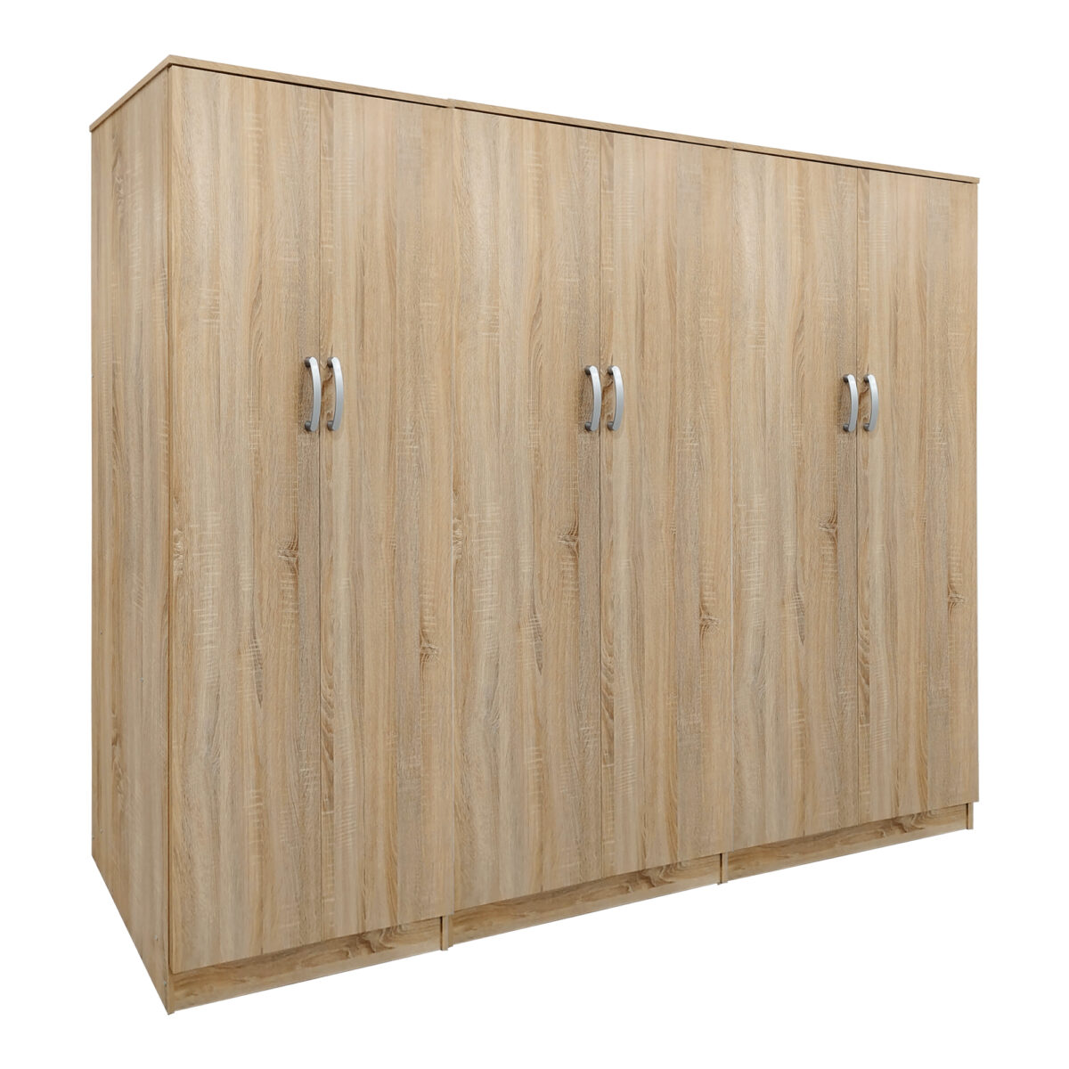 Athos II six-door wardrobe sonoma 240x42x180cm - Image 2