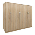 Athos II six-door wardrobe sonoma 240x42x180cm - Image 2