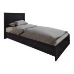 Athos Wenge Bedroom Set with Bed 90x190cm Set of 2pcs - Image 2