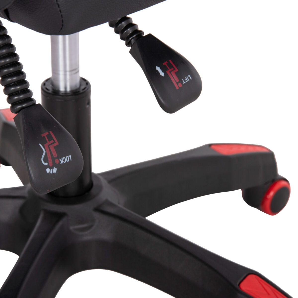 Гејминг столица DARREN – Црно/Црвена - Image 6