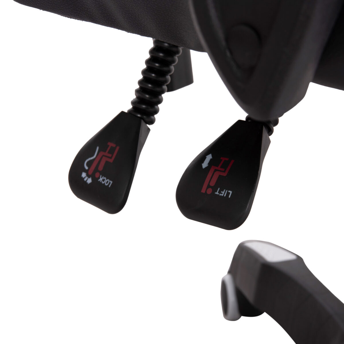 Гејминг столица DARREN – Црно/Бела - Image 4