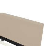 Bed Nevil ecru pu-wooden black leg 90x190cm - Image 4