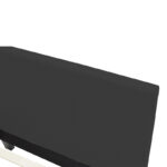 Bed Nevil anthracite fabric-black wooden leg 90x190cm - Слика 4