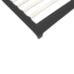 Bed Nevil anthracite fabric-black wooden leg 90x190cm - Слика 5