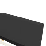 Bed Nevil anthracite fabric-wooden natural color leg 100x200cm - Image 4