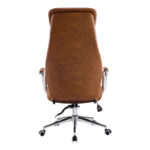Manager office chair Ferka brown pu 64x71x120-128cm - Слика 6