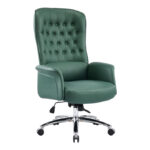 Manager office chair Kaline green pu 69x79x115-123cm