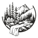 Wall deco Mordio black metal D60x0.15cm