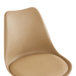 Office chair Gaston II pp-pu cappuccino 48x57x77-90cm - Image 5