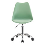 Office chair Gaston II pp-pu mint 48x57x77-90cm - Image 4