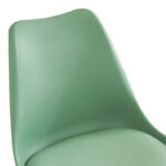 Office chair Gaston II pp-pu mint 48x57x77-90cm - Image 5