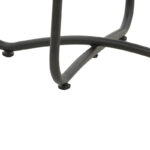 Τable Bramwell  metal dark grey D40x50cm - Image 5