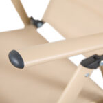 Armchair Candor champagne metal and textilene 51.5x63.5x107cm - Image 3