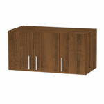 Cabinet Warner 3 doors walnut 90x46.5x45cm